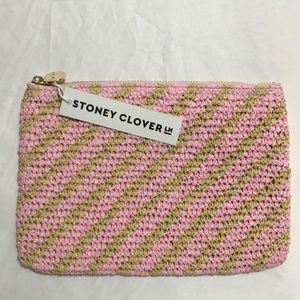 Stoney Clover Lane Woven Pouch